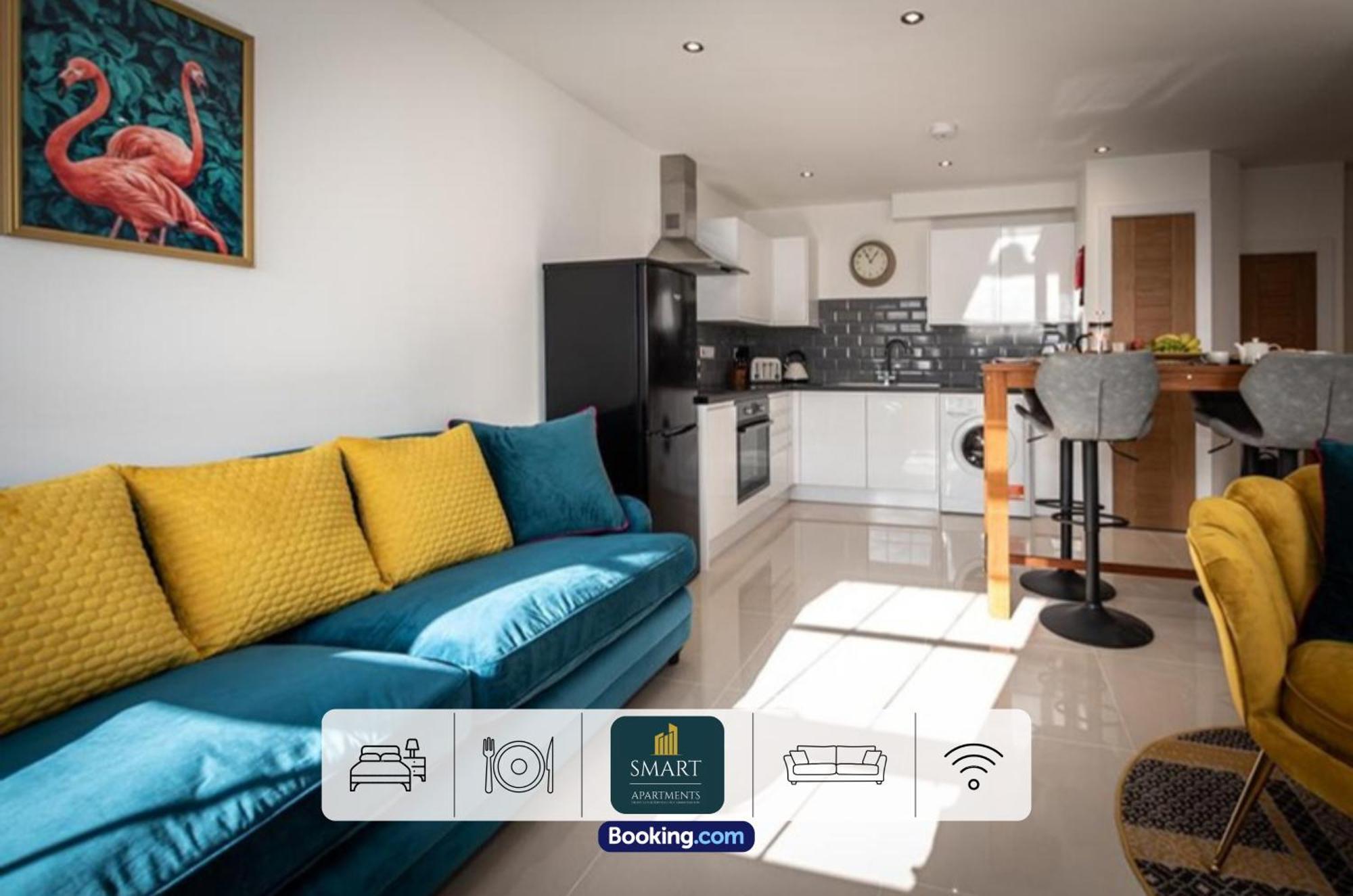 Relaxing Atlantic Mansions By Smart Apartments Short Lets & Serviced Accommodation Apartment Southampton With Free Wifi Exterior photo