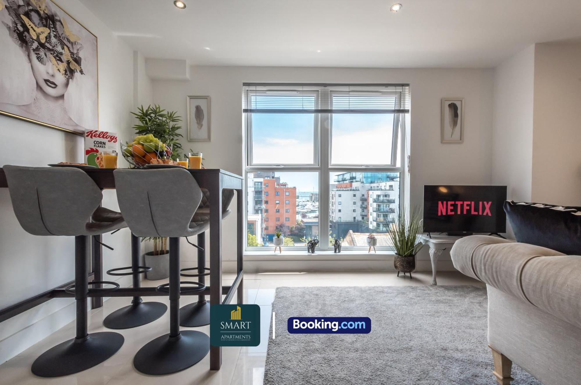 Relaxing Atlantic Mansions By Smart Apartments Short Lets & Serviced Accommodation Apartment Southampton With Free Wifi Exterior photo